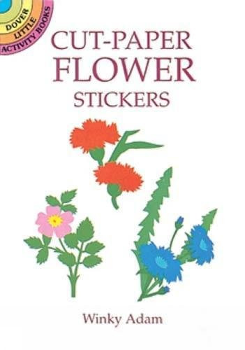 Cut-Paper Flower Stickers (Miniature Edition) by Winky Adam, 9780486292120 Cut-Paper Flower Stickers (Miniature Edition) by Winky Adam, 9780486292120