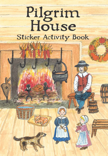 Pilgrim House Sticker Activity Book (Miniature Edition) by Iris van Rynbach, 9780486426280