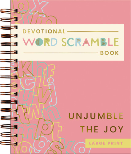 Unjumble the Joy (Devotional Word Scramble Book (71 Daily Devotions and Word Scrambles to Refresh Your Spirit) - The Perfect Gift for Christian Women) by DaySpring, 9798886038330