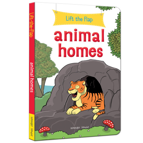 Lift the Flap: Animal homes by Wonder House Books, 9789354408465