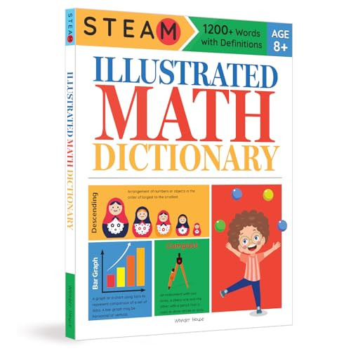 Illustrated Maths Dictionary by Wonder House Books, 9789358564266