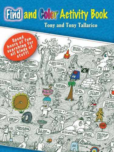 Find and Color Activity Book by Tony Tallarico, 9780486456799