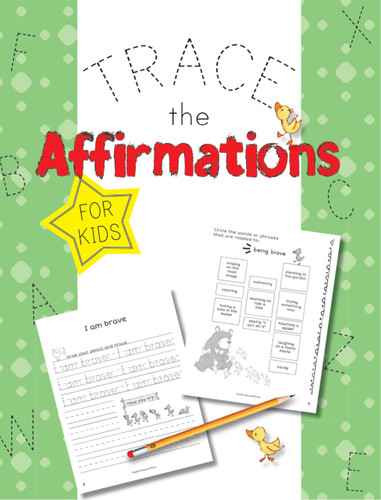 Trace The Affirmations (Positive Declarations for Kids) by C Harris, 9781733152488