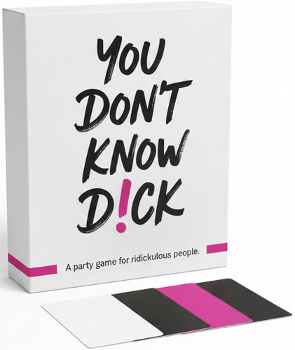 You Don't Know D!ck Game (A Party Game for Rid!ckulous People) (Miniature Edition) by Kristina Denton, 9781969905209