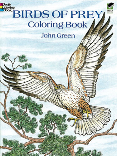 Birds of Prey Coloring Book by John Green, 9780486259895