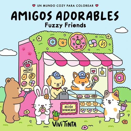 Amigos adorables / Fuzzy Friends  (Spanish Edition) by Vivi Tinta, 9798890989956