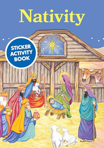 Nativity Sticker Activity Book (Miniature Edition) by Marty Noble, 9780486417455 Nativity Sticker Activity Book (Miniature Edition) by Marty Noble, 9780486417455