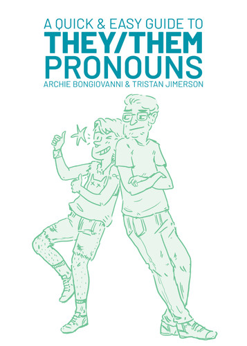 A Quick & Easy Guide to They/Them Pronouns by Archie Bongiovanni, Tristan Jimerson, 9781620104996
