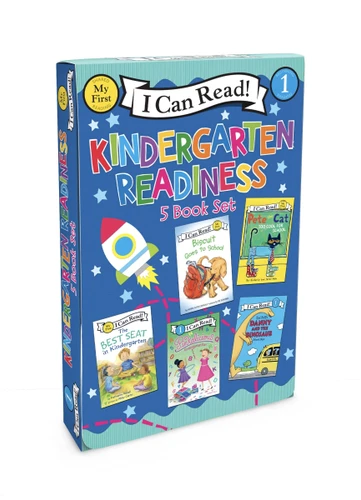 Kindergarten Readiness I Can Read Box Set (5 My First and Level One Stories About Starting School) by Alyssa Satin Capucilli, Kimberly Dean, Katharine Kenah, Victoria Kann, Syd Hoff, Pat Schories, James Dean, Victoria Kann, Syd Hoff, Abby Carter, 9780063590717