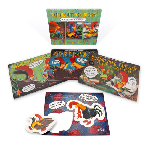 Interrupting Chicken: Three Books for Bedtime by David Ezra Stein, David Ezra Stein, 9781536239362