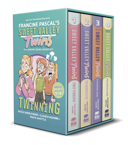Sweet Valley Twins: Twinning Boxed Set (Books 1-4) (Best Friends; Teacher's Pet; Choosing Sides; The Haunted House (A Graphic Novel Boxed Set)) by Francine Pascal, 9780593897089