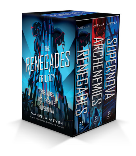 Renegades Series 3-book box set (Renegades, Archenemies, Supernova) by Marissa Meyer, 9781250845764