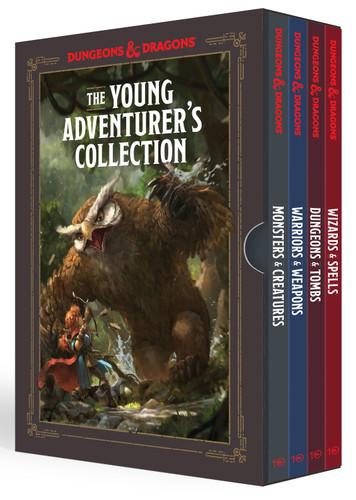 The Young Adventurer's Collection Box Set 1 [Dungeons & Dragons 4 Books] by Jim Zub, Stacy King, Andrew Wheeler, Official Dungeons & Dragons Licensed, 9781984859549