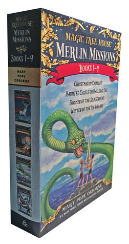 Magic Tree House Merlin Missions Books 1-4 Boxed Set by Mary Pope Osborne, 9781524770532