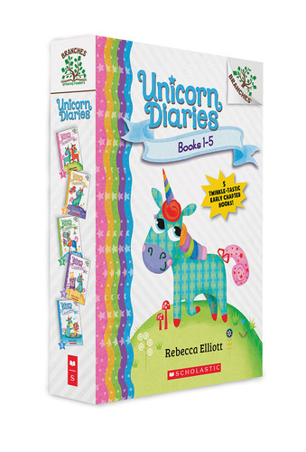 Unicorn Diaries, Books 1-5: A Branches Box Set by Rebecca Elliott, Rebecca Elliott, 9781338752335