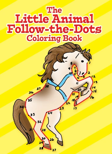 The Little Animal Follow-the-Dots Coloring Book (Miniature Edition) by Roberta Collier, 9780486266664