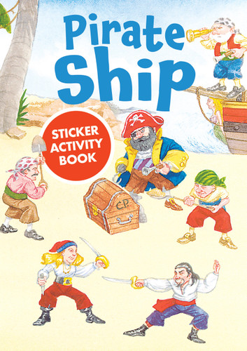 Pirate Ship Sticker Activity Book (Miniature Edition) by Steven James Petruccio, 9780486412672