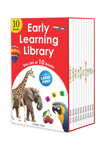 Early Learning Library (Box Set of 10 Books) by Wonder House Books, 9789390183951