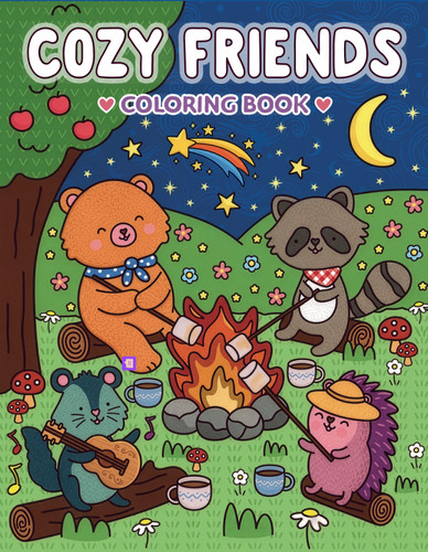 Cozy Coloring: Cozy Friends by Independently written by Schwager & Steinlein and Three Wishes Ltd, 9781837161546