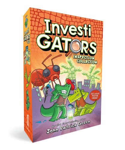 InvestiGators: Inspection Collection Boxed Set (Ants in Our P.A.N.T.S., Braver and Boulder, and Heist and Seek) by John Patrick Green, 9781250449641
