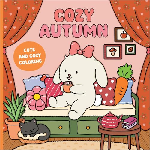 Cozy Autumn (A Cute & Cozy Coloring Book) by Beatrice Douville, 9781419794766