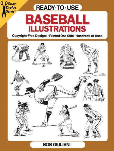 Ready-to-Use Baseball Illustrations by Bob Giuliani, 9780486260600
