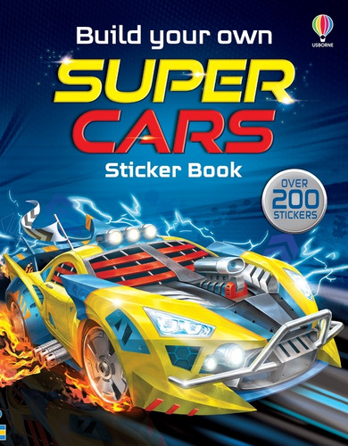 Build Your Own Supercars Sticker Book by Simon Tudhope, Gong Studios, 9781836052265