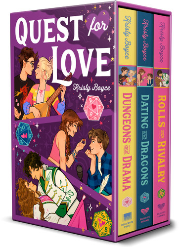 Quest for Love Collection (Kristy Boyce Boxed Set) (Dungeons and Drama; Dating and Dragons; Rolls and Rivalry) by Kristy Boyce, 9798217229925