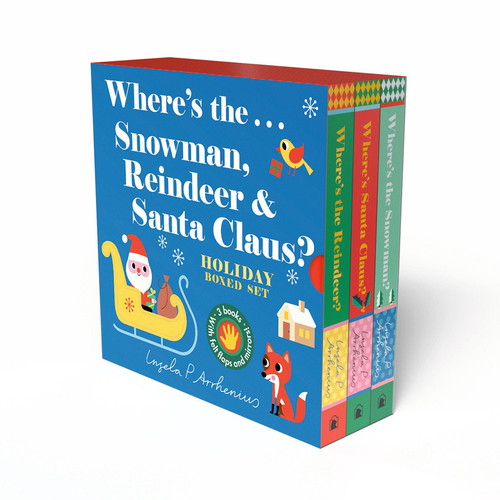 Where's the . . . Snowman, Reindeer & Santa Claus? Holiday Boxed Set by Ingela P Arrhenius, 9781536254563