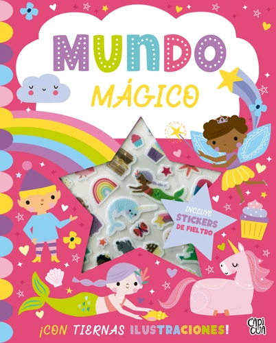 Mundo mágico (Incluye stickers de fieltro) (Spanish Edition) by VR Editoras, 9786313004744