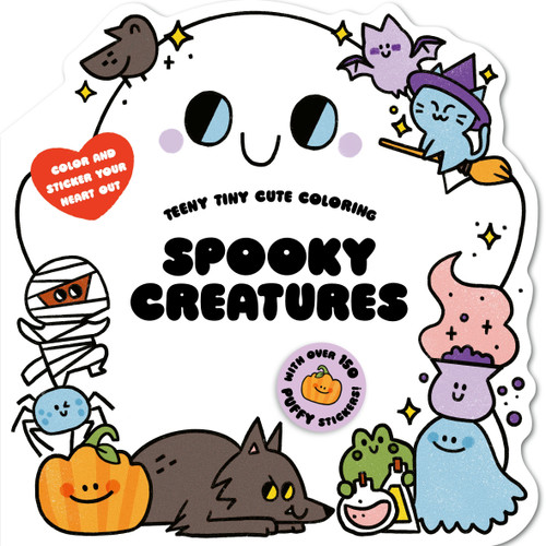 Teeny Tiny Cute Coloring: Spooky Creatures by Jane Kent, Helen Bucher, 9781536260632