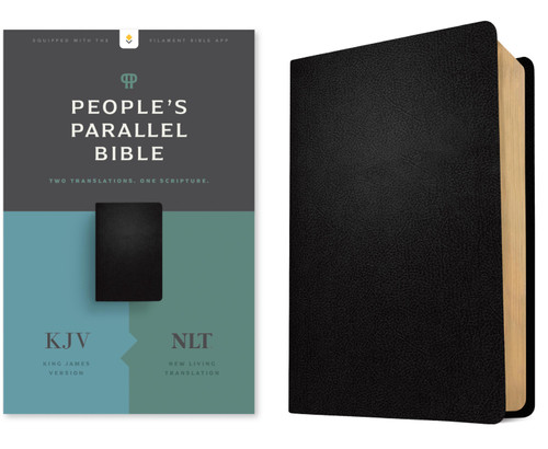People's Parallel Bible KJV/NLT, Filament Enabled (Imitation Leather, Black) by Tyndale, New Living Translation, 9781496483881