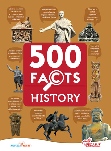History - 500 Facts (Explore 500 Fascinating Historical Facts) by PEGASUS, 9788131942086