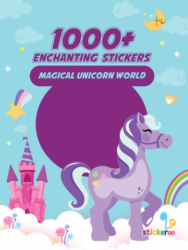 1000+ Stickers: Magical Unicorn World by PEGASUS, 9788131984635