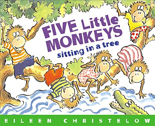 Five Little Monkeys Sitting in a Tree - 9780395664131 by Eileen Christelow, Eileen Christelow, 9780395664131
