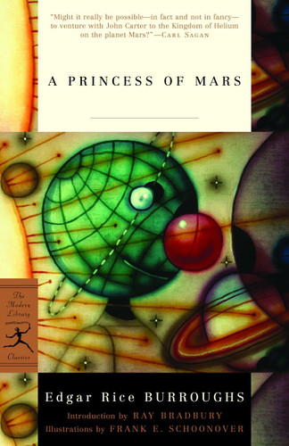 A Princess of Mars (A Barsoom Novel) - 9780812968514 by Edgar Rice Burroughs, Ray Bradbury, Frank E. Schoonover, 9780812968514