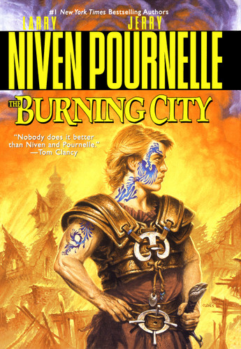 The Burning City - 9781416575085 by Jerry Pournelle, Larry Niven, 9781416575085