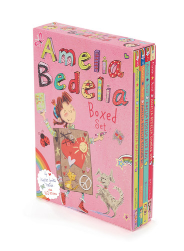 Amelia Bedelia Chapter Book 4-Book Box Set #2 (Books 5-8) by Herman Parish, Lynne Avril, 9780062423474 Amelia Bedelia Chapter Book 4-Book Box Set #2 (Books 5-8) by Herman Parish, Lynne Avril, 9780062423474