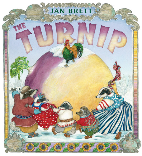 The Turnip by Jan Brett, Jan Brett, 9780399170706