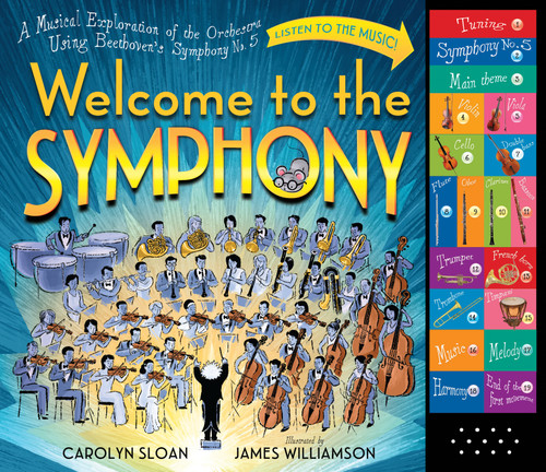 Welcome to the Symphony (A Musical Exploration of the Orchestra Using Beethoven's Symphony No. 5) by Carolyn Sloan, James Williamson, 9780761176473