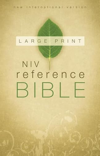 NIV, Reference Bible, Large Print, Hardcover by  Zondervan, 9780310431732