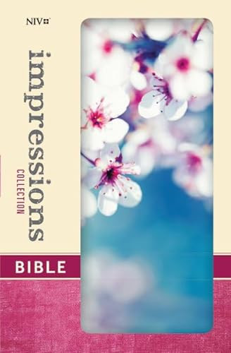 NIV, Impressions Collection Bible, Hardcover, Blue/White by  Zondervan, 9780310431947