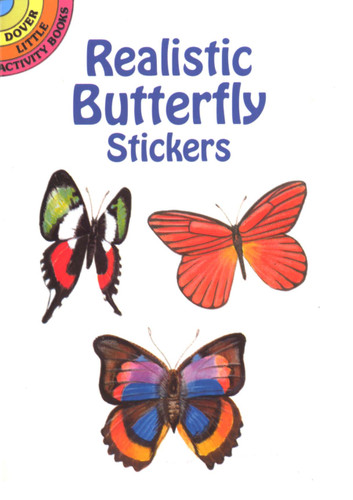 Realistic Butterfly Stickers (Miniature Edition) by Jan Sovak, 9780486412641