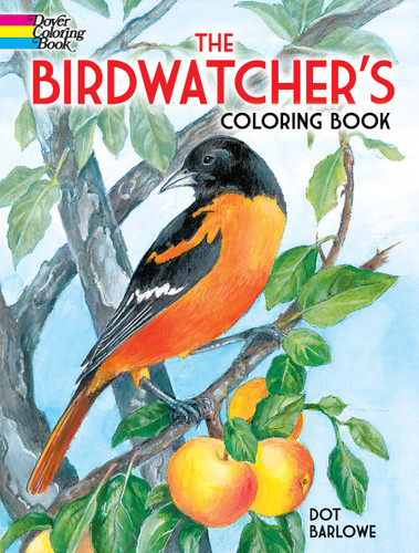 The Birdwatcher's Coloring Book by Dot Barlowe, 9780486487946