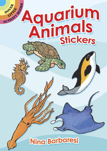 Aquarium Animals Stickers (Miniature Edition) by Nina Barbaresi, 9780486287775