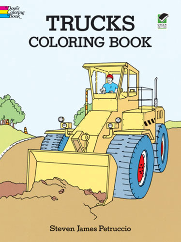 Trucks Coloring Book by Steven James Petruccio, 9780486284477
