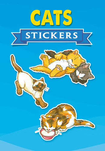 Cat Stickers (Miniature Edition) by Nina Barbaresi, 9780486267869