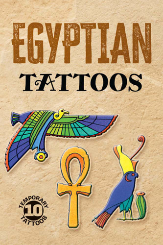 Egyptian Tattoos (10 Temporary Tattoos) (Miniature Edition) by Gregory Mirow, 9780486288307