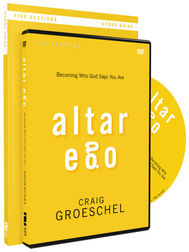 Altar Ego Study Guide with DVD (Becoming Who God Says You Are) by Craig Groeschel, 9780310693031