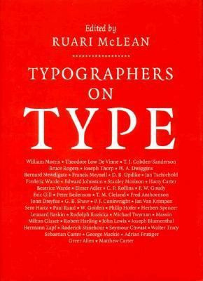 Typographers on Type by Ruari McLean, 9780393702019